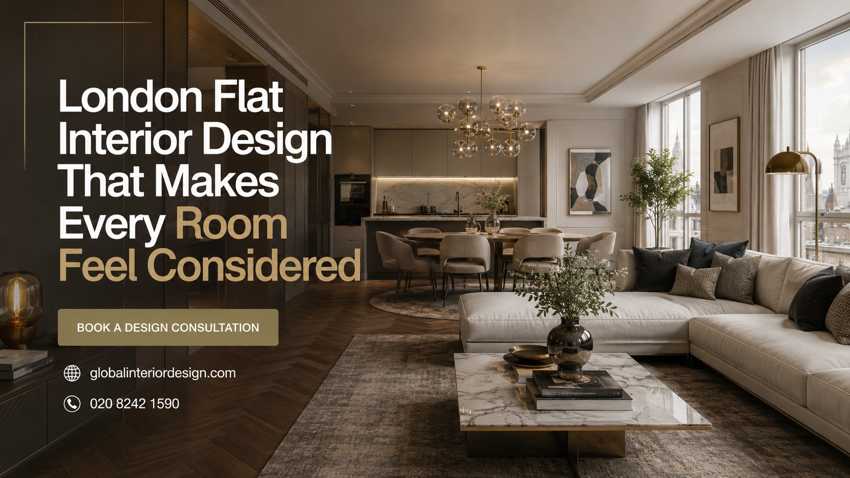 London Flat Interior Design